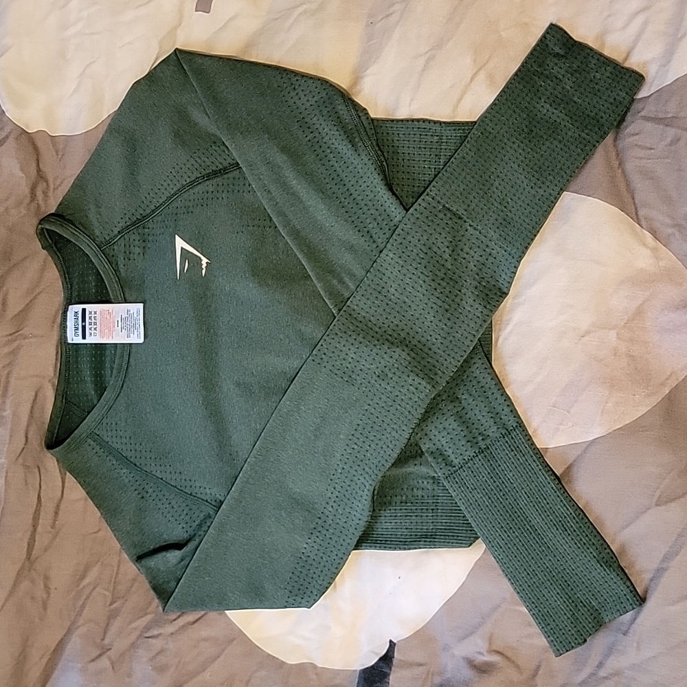 Gymshark Vital Seamless Long Sleeve Crop